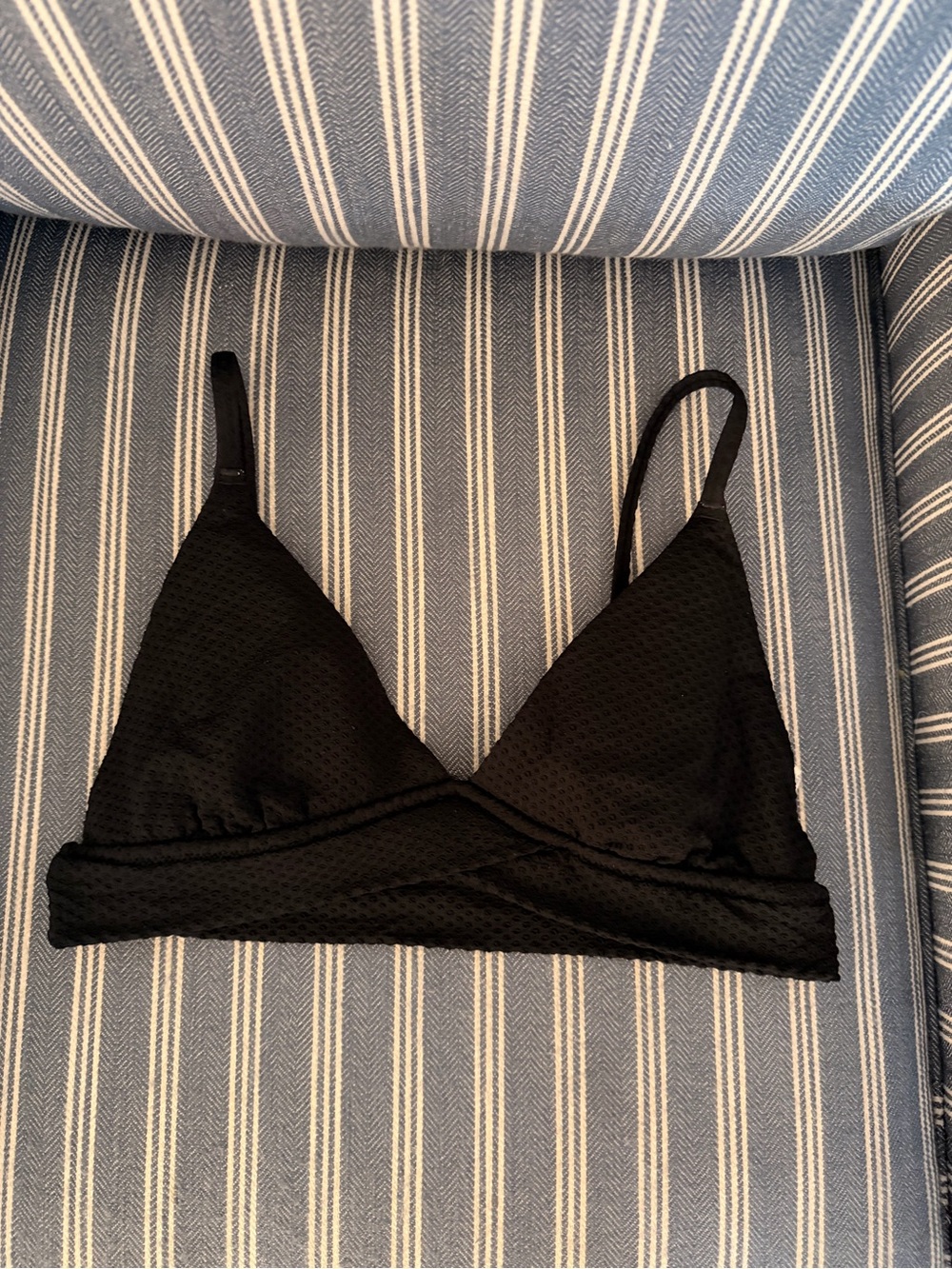 Aerie swim top in black